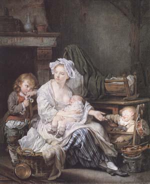 Jean Baptiste Greuze Silence (mk25)